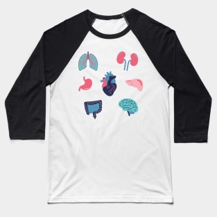 Body organs pack Baseball T-Shirt